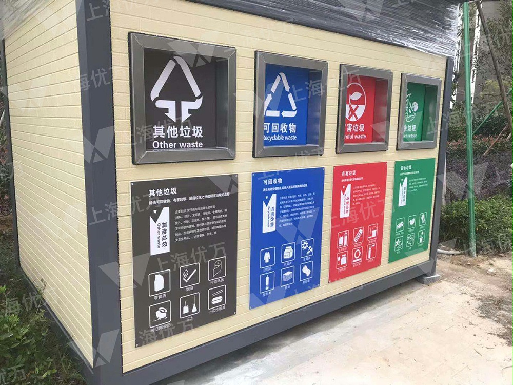 小区垃圾分类房--坐标:宁波高桥碧桂园