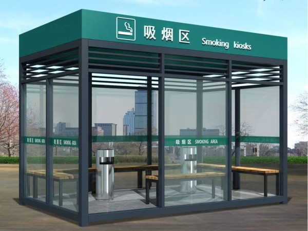 吸烟亭用什么材料制作好