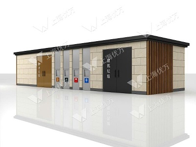 商务办公楼的垃圾收集站应该具备哪些功能？垃圾房样式怎么做才更美观?